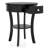 2-tier Side End Sofa Table Round Nightstand For Bedroom Living Room Black