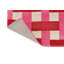 Hand Tufted Wool Geometric Area Rug in Coral/Rose-113206999