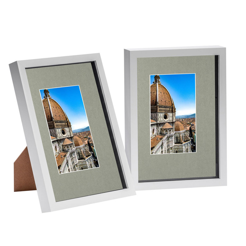 3D Shadow Box Frames with A5 Mount - A4 (8" x 12")