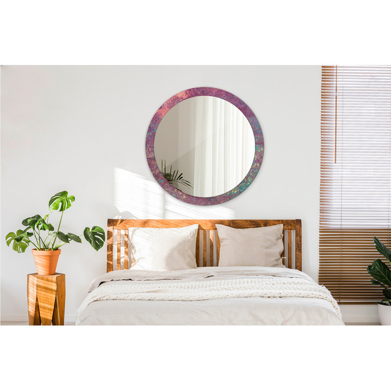 Huldar Glass Flat Wall Mirror