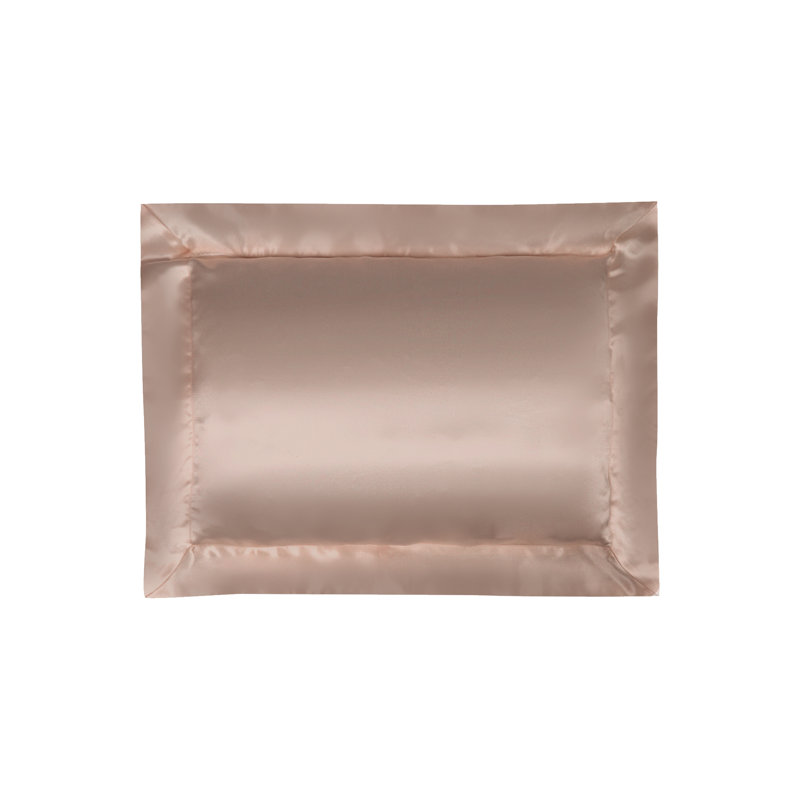 Signature Silk Boudoir Pillowcase, Blush