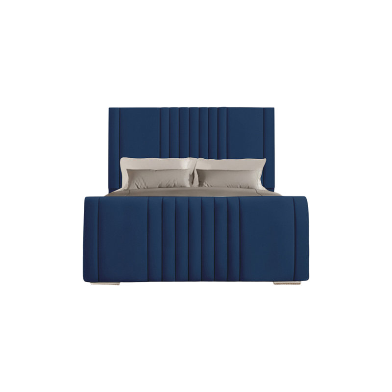 Ganador Upholstered Bed, Parliament, Small Double (4')