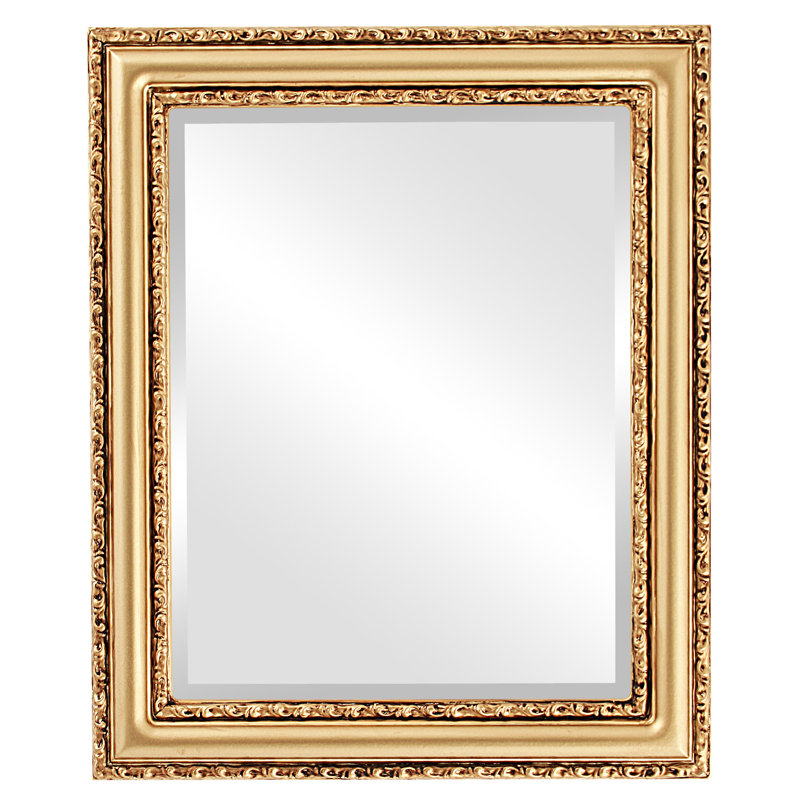 Miroir décoratif biseauté traditionnel Workington, 23 po x 27 po