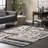 Abstract Beige/Gray Area Rug-183352267