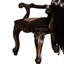 Fauteuils de luxe (2) - Rembourrage pour le confort d'assise Finition chêne cerisier brun Élégance