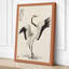 Standing Crane Japandi - Wrapped Canvas-1210004804-1210004860