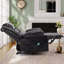 Fauteuil inclinable de massage manuel en cuir respirant