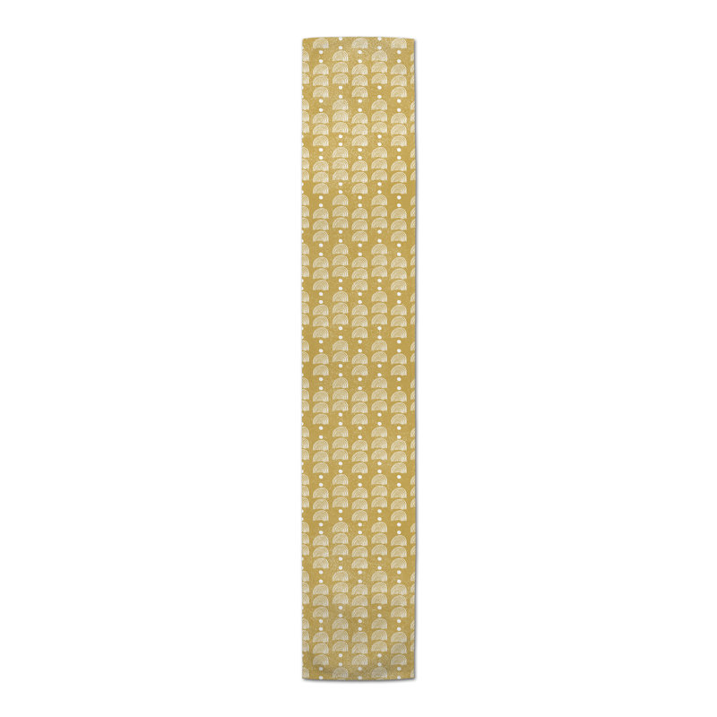 Chemin de table Whisler, Jaune