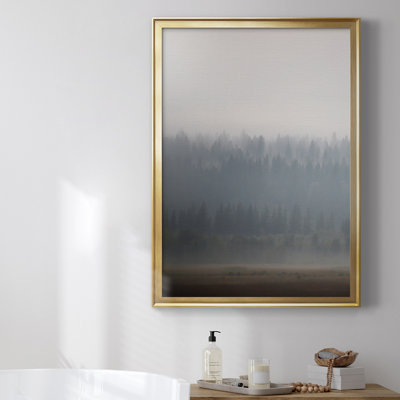 Toile encadrée de qualité supérieure Morning Glow II - prête à être accrochée