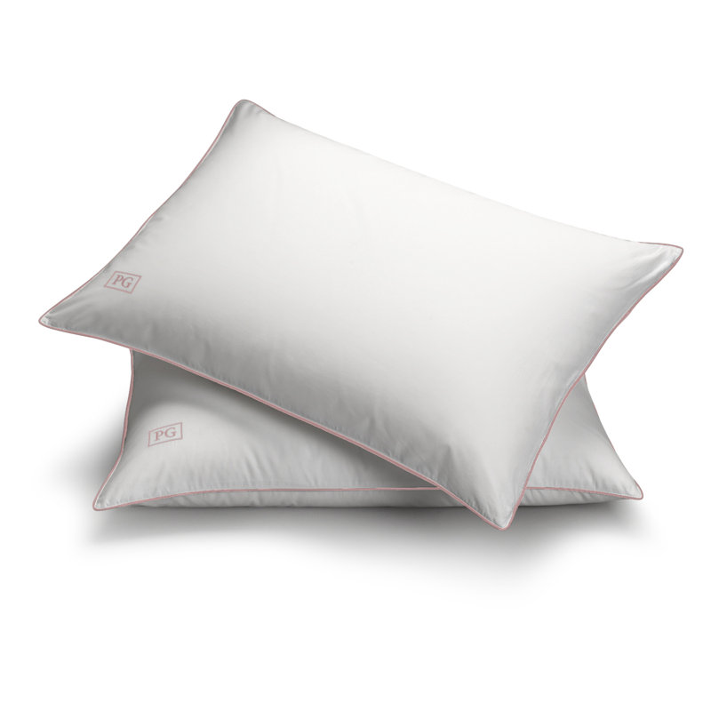 Queen Size White Goose Down Hypoallergenic Pillow Set