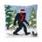 14"L Hooked Bigfoot Pillow