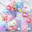 Hello Kitty Balloon Party Decorations, 18 Pieces Hello Kitty Birthday Decoration Balloons Set