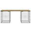 Aleida Steel Outdoor Bench-955263254-955263251