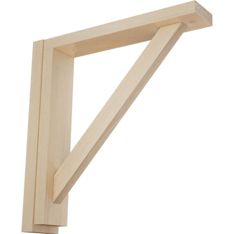 Support de tablette Traditional, Hévéa, H 12,25 po x l 2,5 po x P 12,75 po