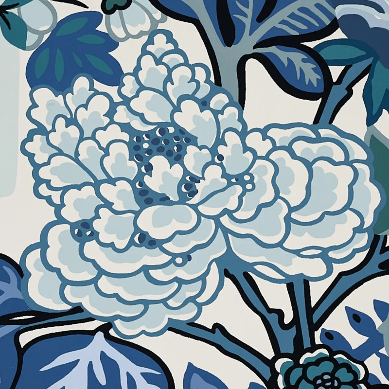 Chiang Mai Dragon Wallpaper, China Blue