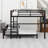 Metal Separable Bunk Beds With Raised Security Fence-568429677