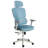 VISCOUNT Polyester Blend Office Chair with Headrest