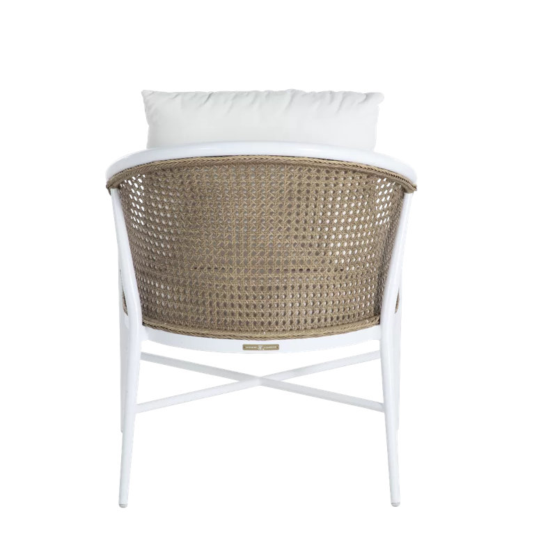 Havana Euro Lounge Chair In Herringbone Sand Fabric With Welt, No Welt, Linen Chambray, Black