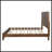 Solid Wood Bed