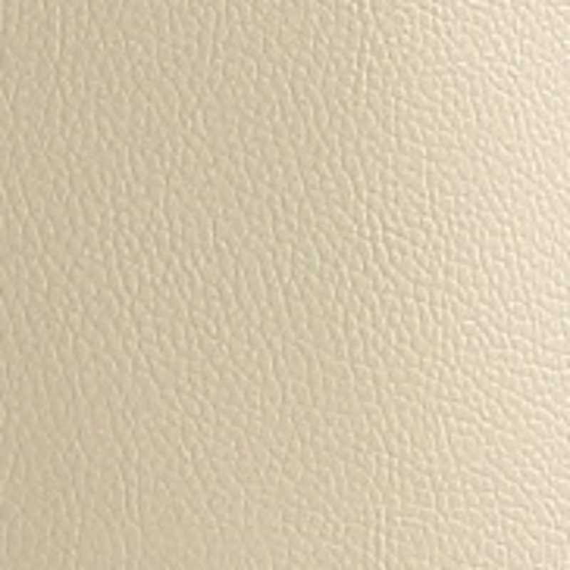 Emperor Traditional Vegan Leather Upholstered Beech Wood Bar Stool in Cream, Cream