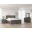 Lit plateforme avec rangement en bois massif Yareli-1533197788