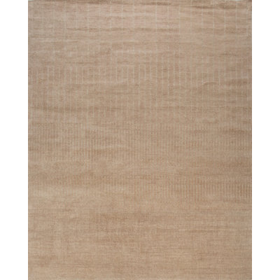 Contemporary, Stuart Street Collection Hand Knotted Wool Area Rug in Neutral