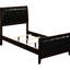 Lit simple confortable avec rembourrage et structure en bois stable - Les panneaux de meubles Tranquility Found de la chambre renforcent la durabilité-989112558