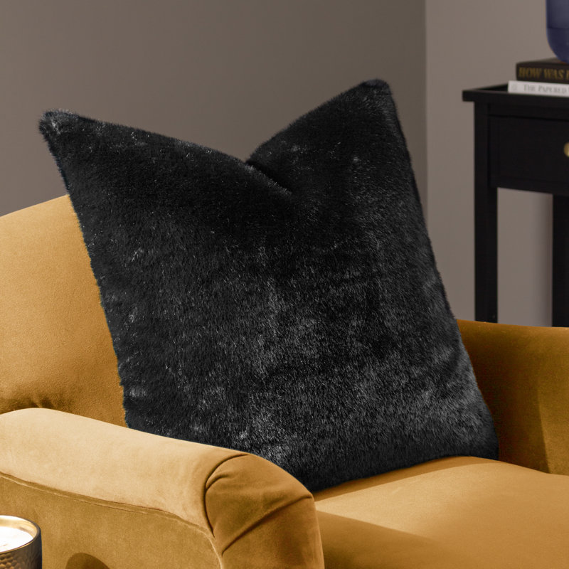 Stavoren Square Cushion, Black