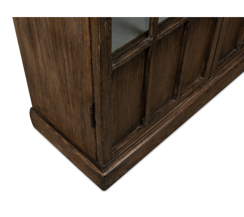Refined Arches Solid Wood Bookcase