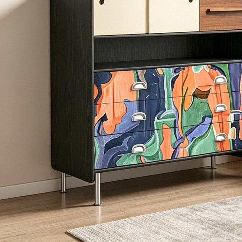 French Simple Style Accent Cabinet