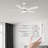 52'' Ceiling Fan with LED Lights-91022860