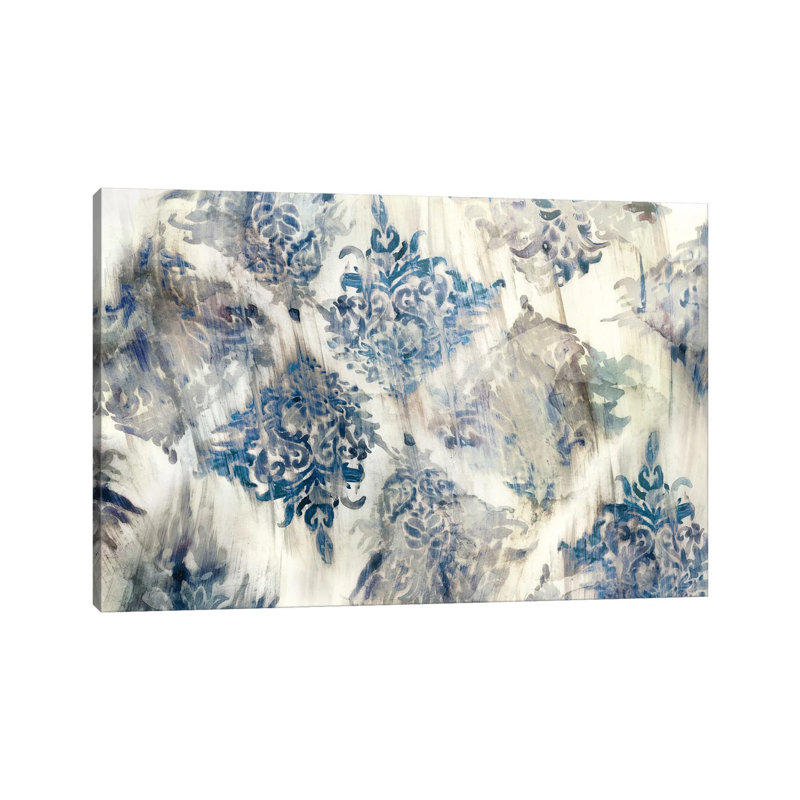 Lucid Damask I 1 Piece Wrapped Canvas Painting, 20.32 cm H x 30.48 cm W