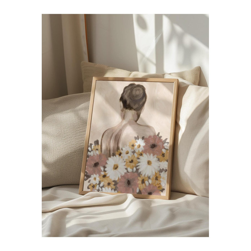 Peinture décorative encadrée