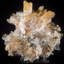 Creedite avec Fluorite. Navidad Mine, Mexique.