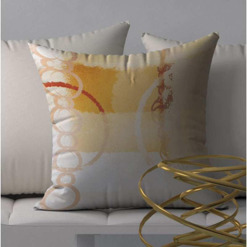 Housse et insert de coussin carré Fable Glorious, 24" X 24"