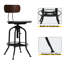 Tabouret pivotant à hauteur réglable Edelstein-1575770128