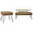 2 Pieces: End Table, Coffee Table