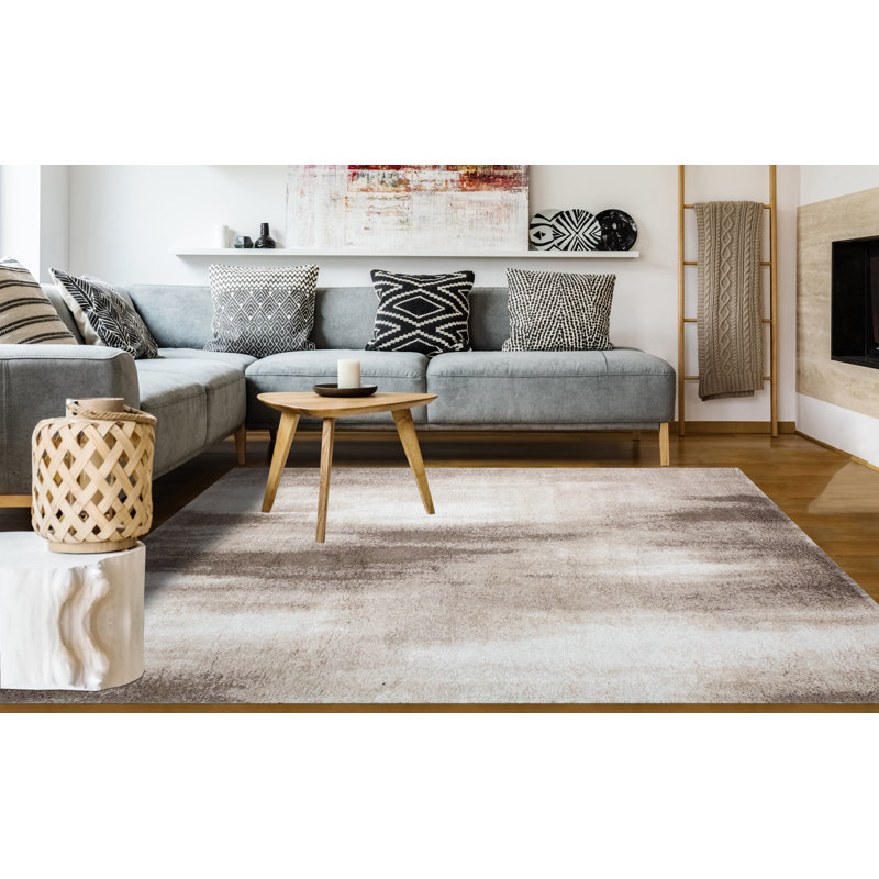 Alban Performance Abstract Indoor Rug, Rectangle 7'10" x 10'