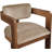 Sacha Frink Upholstered Dining Arm Chair-990218025-990218023