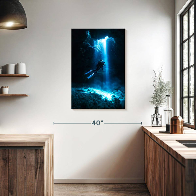 Sireci Scuba, 36" H x 24" W