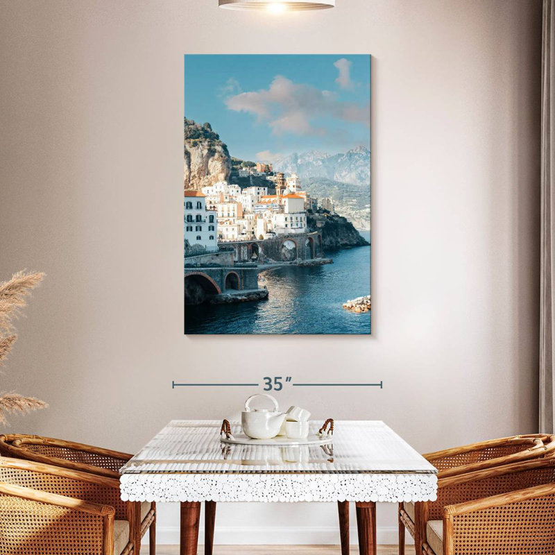 Aime Atrani By The Sea, 48" H x 32" W
