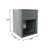 Solid Walnut Hardwood Nightstand With 1 Drawer | Floating Wall Shelf Scandinavian Style