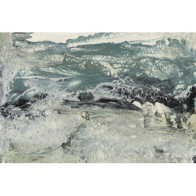 Teal Seascape I by Lila Bramma - Painting on Canvas