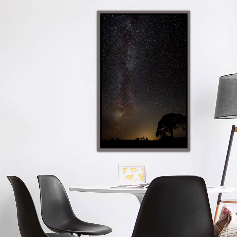 «Milky Way» - reproduction, Pas de tapis, Plastique / acrylique, H 24 po x l 16 po x P 0,25 po
