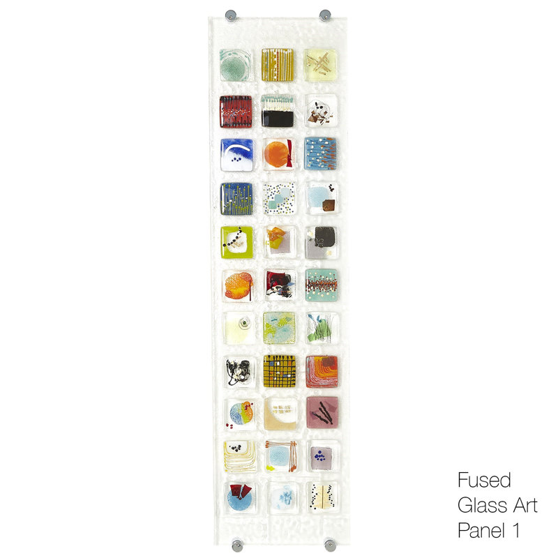 Fused Glass Art Panel 1