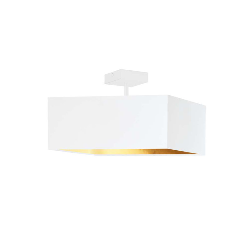 Maolis 3 - Light Square/Rectangle Pendant, White, White