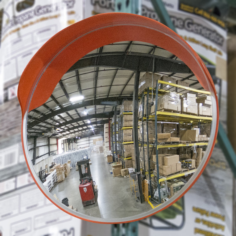 Stemple Metal Convex Wall Mirror