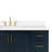 61'' Single Bathroom Vanity with White Quartz Top-93359368-121646104