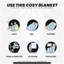 Fleece Throw Blanket Super Soft Warm Cosy Decorative Blanket for Sofa Couch Bed Living Room Bedroom Lightweight Comfort Snuggle-14929856-14929863