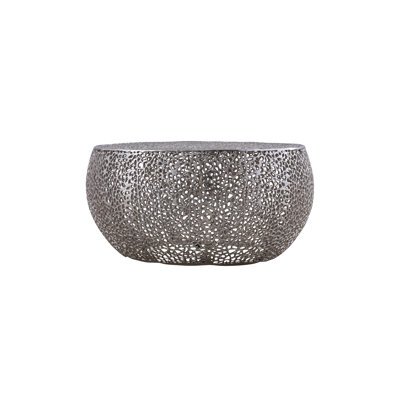 Round Coffee Table In Silver